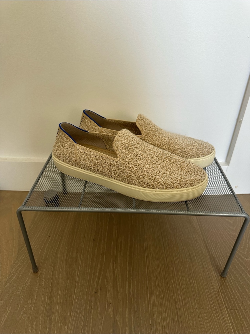 Rothy’s slip on Boucle sneakers